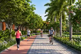 Cycling & Jogging Track